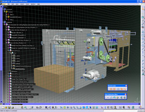 využití existujících CATIA 3D dat pro rychlou a detailní simulaci a dokumentaci montážního procesu v rané fázi návrhu výrobku